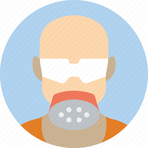Construction, gass, mask, ppe, protect icon - Download on Iconfinder