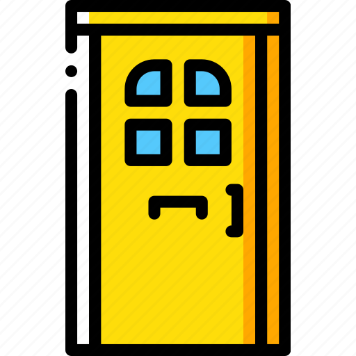 Construction, door, house icon - Download on Iconfinder
