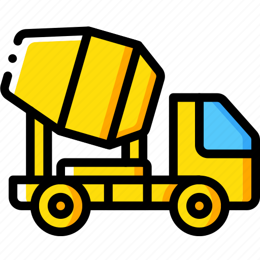 Cement, construction, machinery, transport, truck icon - Download on Iconfinder