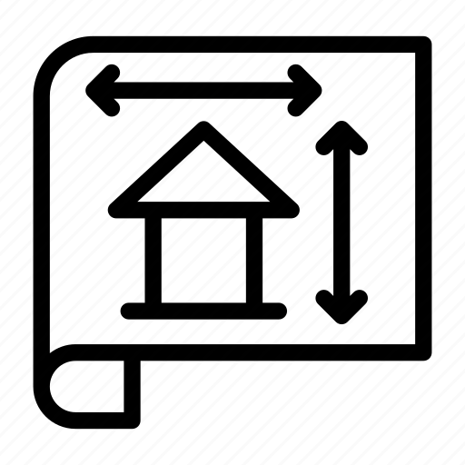 Blueprint, building, construction, home, house icon - Download on Iconfinder