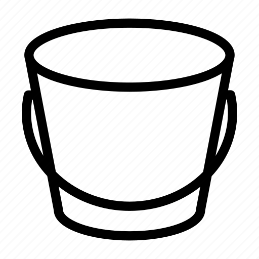 Bucket, construction, pail, tools, water icon - Download on Iconfinder