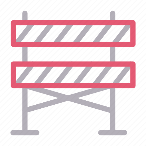 Barrier, block, construction, road, stop icon - Download on Iconfinder