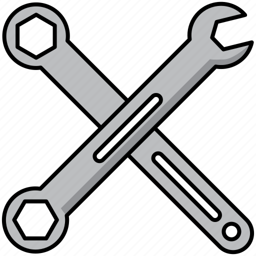 Maintenance, repair, service, spanner, tool, work, wrench icon - Download on Iconfinder