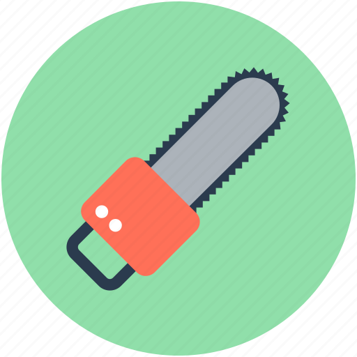 Chainsaw, construction, electric saw, power saw, wood cutting icon - Download on Iconfinder