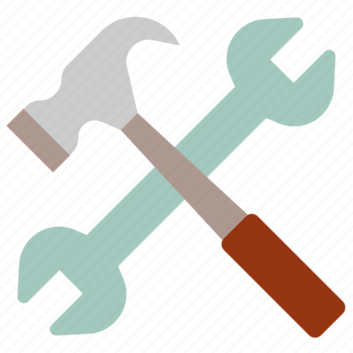Hammer, wrench, construction, worker, labor, tool, skill icon - Download on Iconfinder