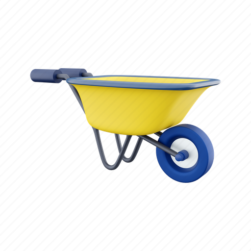 Png, handcart, cart, tool, tools, wheelbarrow, barrow icon - Download on Iconfinder