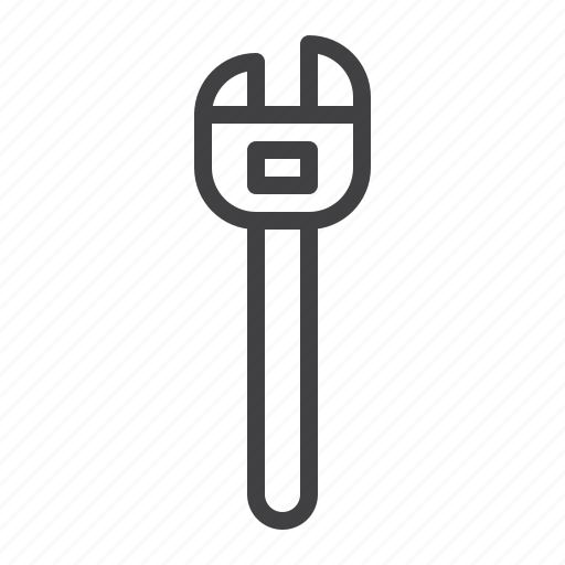 Adjustable, wrench, spanner, key icon - Download on Iconfinder