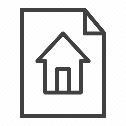 House, project, paper, plan icon - Download on Iconfinder
