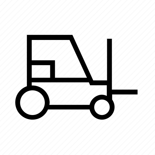 Forklift, truck, industry, storage, factory icon - Download on Iconfinder