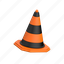 cone, traffic, road 