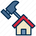 home, hammer, construction, building, tool