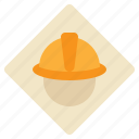 warning, beware, construction, site, safety, hard, hat