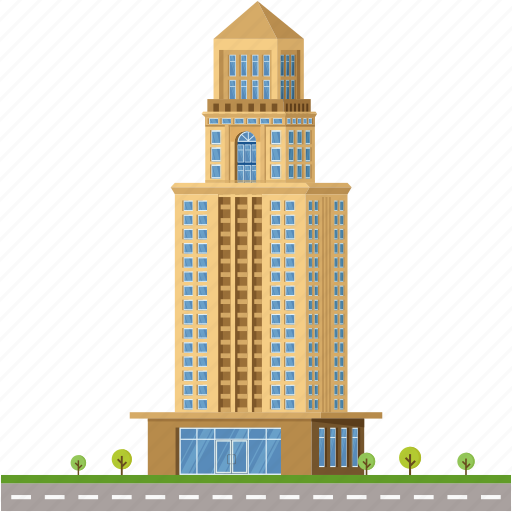 Construction, building, residence, architecture, bank, apartment, estate icon - Download on Iconfinder