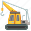 crawler, crane, constructioncar, transportation, truck, bulldozer 