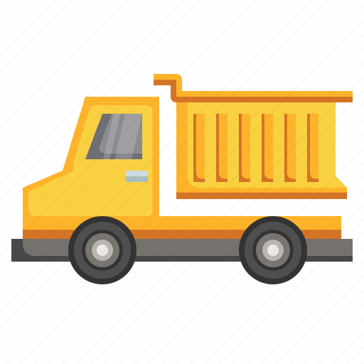 Dump, truck, constructioncar, transportation, bulldozer icon - Download on Iconfinder