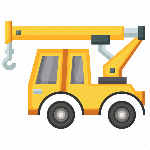 Rough, terrain, crane, constructioncar, transportation, truck, bulldozer icon - Download on Iconfinder