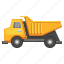 truck, constructioncar, transportation, bulldozer 