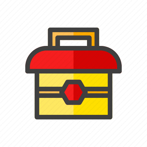 Build, construction, tool, work, bag, tool box icon - Download on Iconfinder