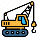 construction, crane, hook, lift, transportation, truck, vehicle