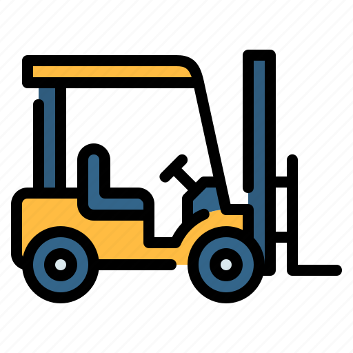 Car, construction, fork lift, forklift, lift truck, transportation, vehicle icon - Download on Iconfinder