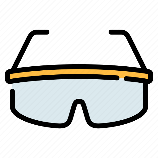 Construction, eyeglasses, glasses, protection, safety, sunglasses, welding icon - Download on Iconfinder