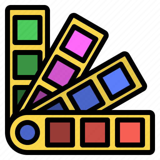 Construction, colorsample, test, laboratory, palette, design icon - Download on Iconfinder