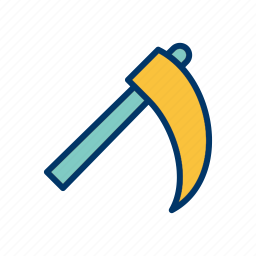 Scythe, tool, halloween icon - Download on Iconfinder