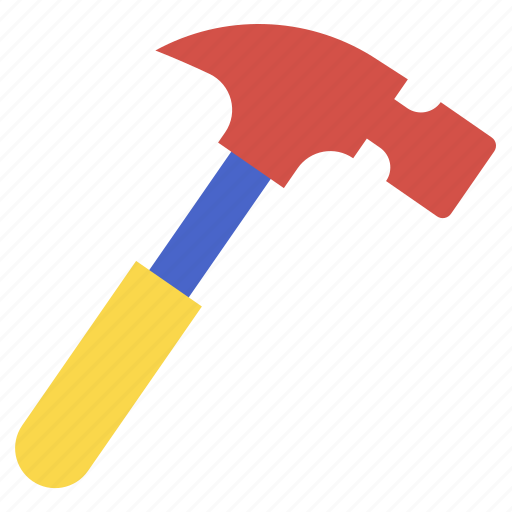 Construction, hammer, tool, repair, equipment icon - Download on Iconfinder