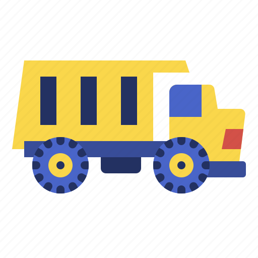 Construction, dumptruck, vehicle, transport, transportation icon - Download on Iconfinder