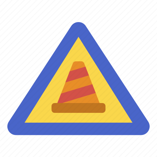 Construction, underconstruction, cone, sign, building, maintenance icon - Download on Iconfinder
