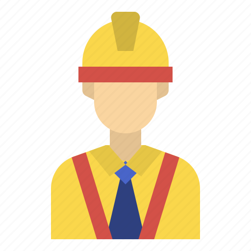 Construction, worker, engineer, avatar, industrial icon - Download on Iconfinder
