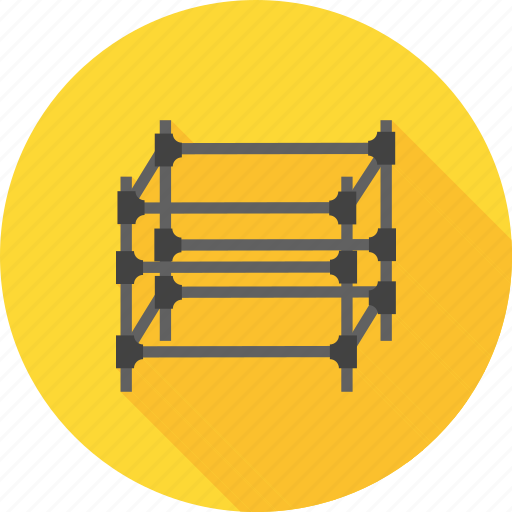 Architecture, building, construction, design, exterior, scaffolding, steel icon - Download on Iconfinder