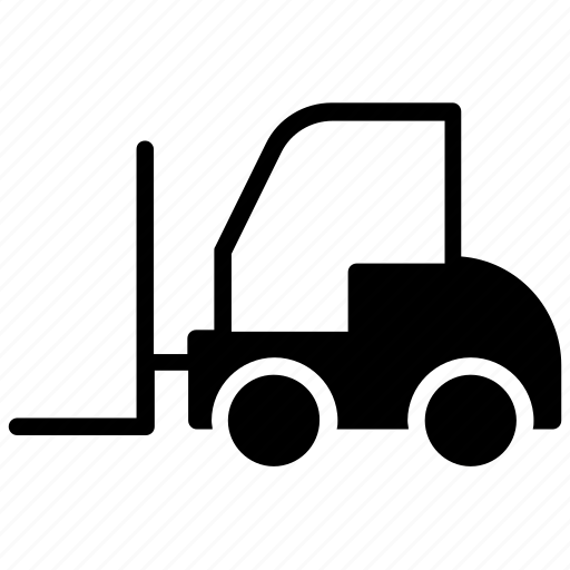 Forklift, industrial forklift, industrial truck, lift truck, warehouse forklift icon - Download on Iconfinder