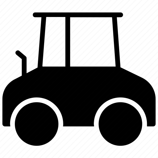 Compact tractor, farm equipment, farming tractor, garden tractor, tractor icon - Download on Iconfinder