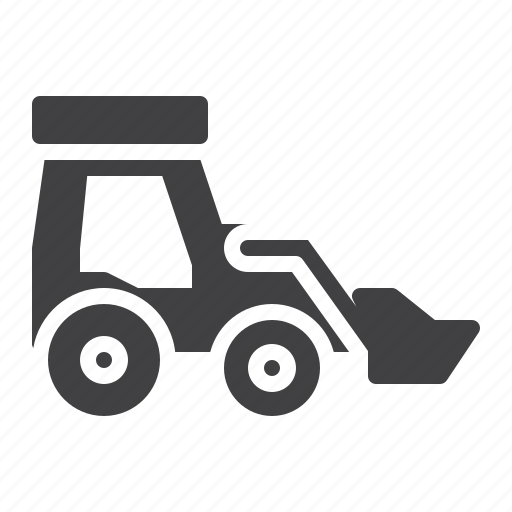Loader, bulldozer, truck, construction icon - Download on Iconfinder