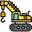 mobile, cranes, transport, construction, vehicle 