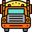 heavy, truck, transport, construction, vehicle