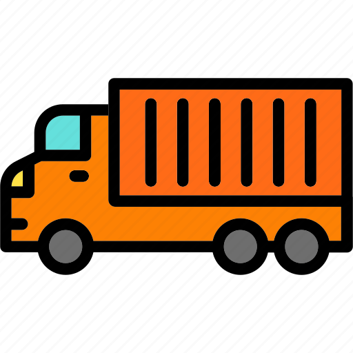 Moving, truck, transport, construction, vehicle icon - Download on Iconfinder