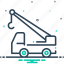 construction, construction crane, crane, crane truck, truck, vehicle 