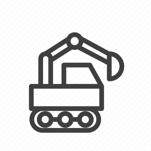 Build, construction, tool, work, scraper, tractor icon - Download on Iconfinder