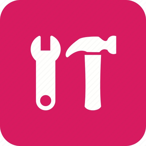 Hammer, wrench, repair icon - Download on Iconfinder