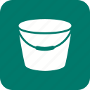 bucket, water, pot
