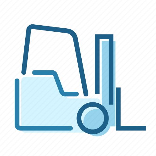 Construction, fork, forklift, lift, machinery, mobility, warehouse icon - Download on Iconfinder