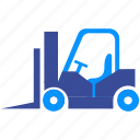 box, cargo, forklift, loader, shipping, truck, vehicle