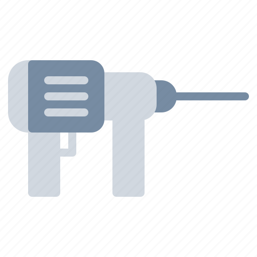 Drill, machine, equipment, construction, repair icon - Download on Iconfinder