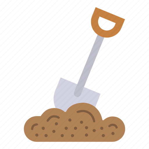 Shovel, soil, digging, tool icon - Download on Iconfinder