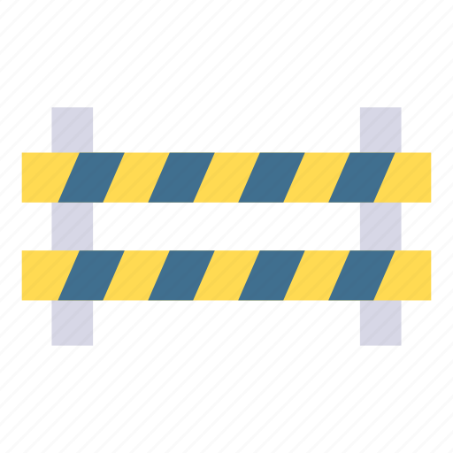 Construction, barrier, restricted, warning icon - Download on Iconfinder
