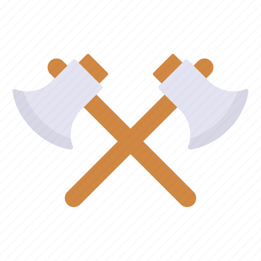 Axes, battle, tool, medieval icon - Download on Iconfinder