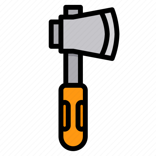 Ax, axe, carpenter, wood, cutting, weapons icon - Download on Iconfinder