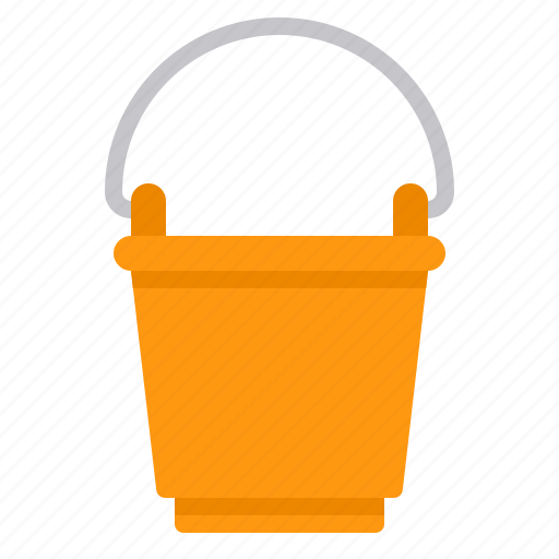 Bucket, water, gardening, farming, tools icon - Download on Iconfinder